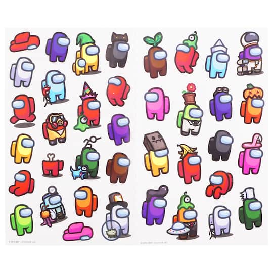 Among Us Stickers Sticker Sheets Michaels among-us-stickers-sticker-sheets-michaels